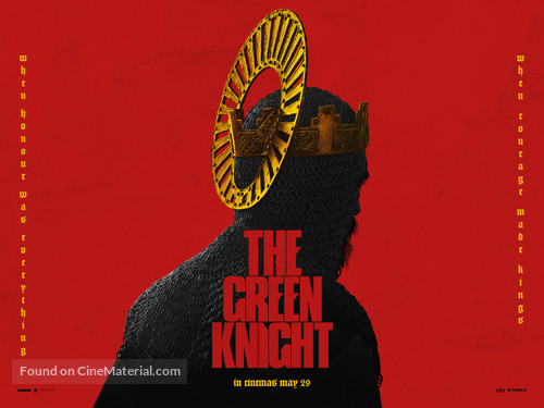 The Green Knight - British Movie Poster