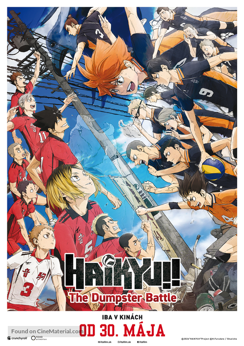 Gekij&ocirc;ban Haikyu!! Gomi Suteba no Kessen - Slovak Movie Poster