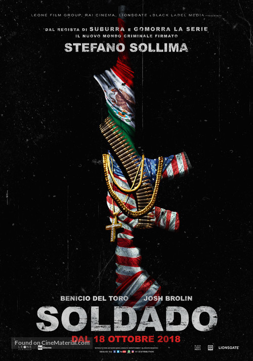 Sicario: Day of the Soldado - Italian Movie Poster