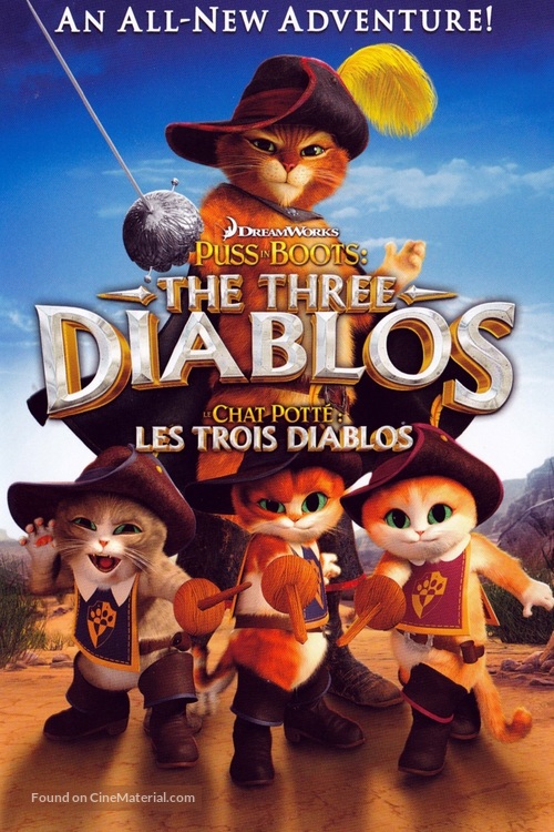 Puss in Boots: The Three Diablos - Canadian Movie Cover