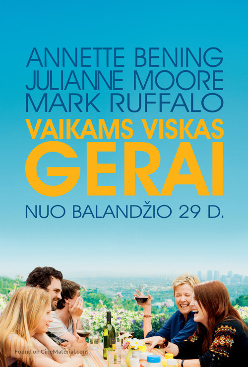 The Kids Are All Right - Lithuanian Movie Poster