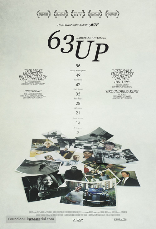 63 Up - British Movie Poster