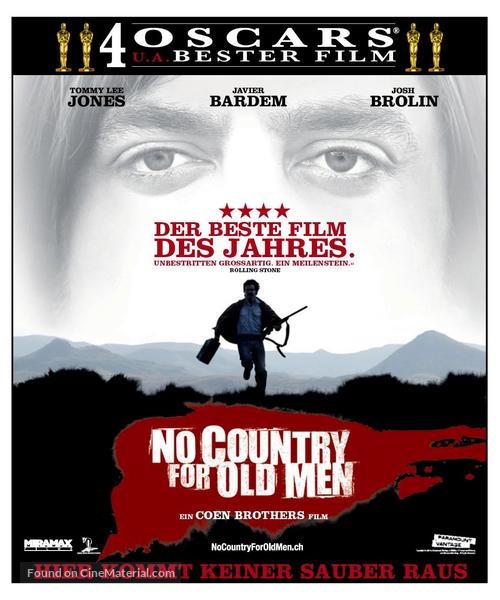 No Country for Old Men - Swiss Movie Poster