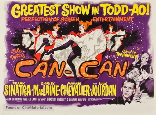 Can-Can - British Movie Poster