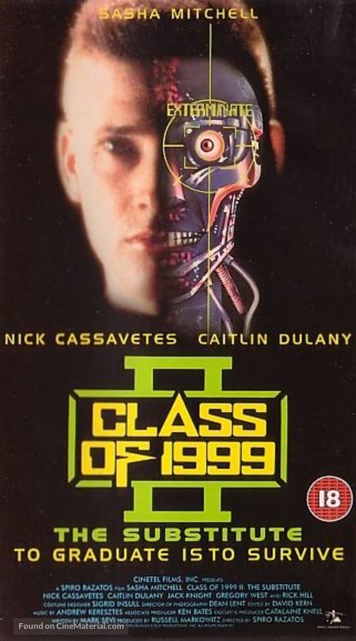 Class of 1999 II: The Substitute - Movie Cover