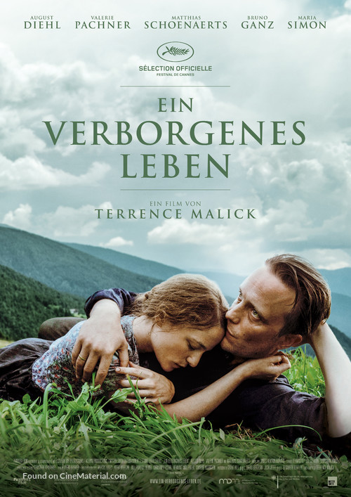 A Hidden Life - German Movie Poster