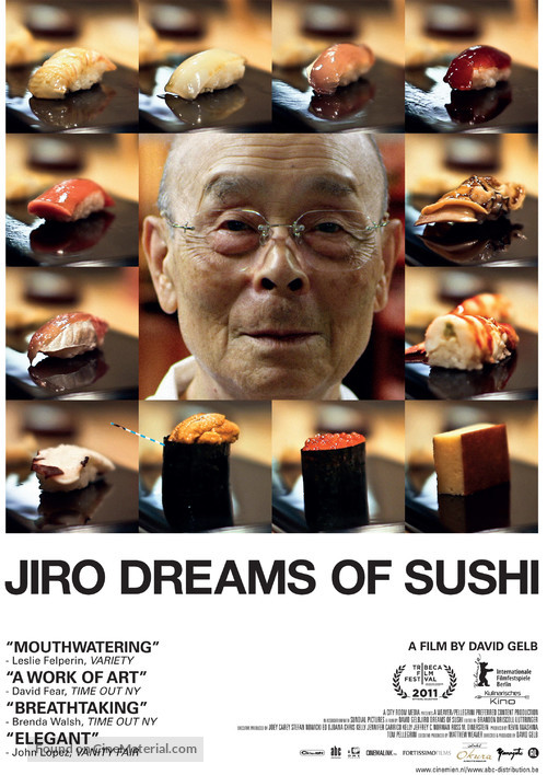 Jiro Dreams of Sushi - Dutch Movie Poster