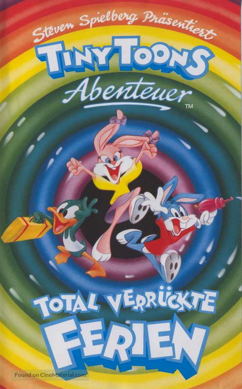 Tiny Toon Adventures: How I Spent My Vacation - German VHS movie cover