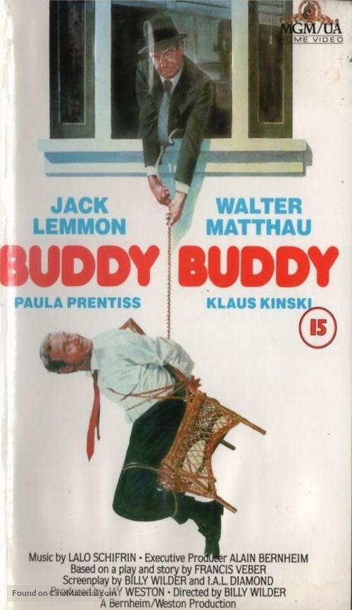 Buddy Buddy - British VHS movie cover