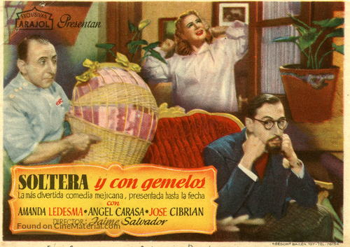 Soltera y con gemelos - Spanish Movie Poster