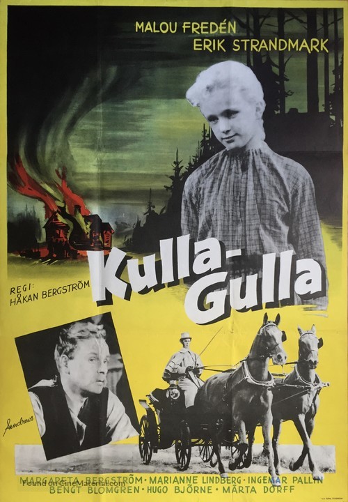Kulla-Gulla - Swedish Movie Poster