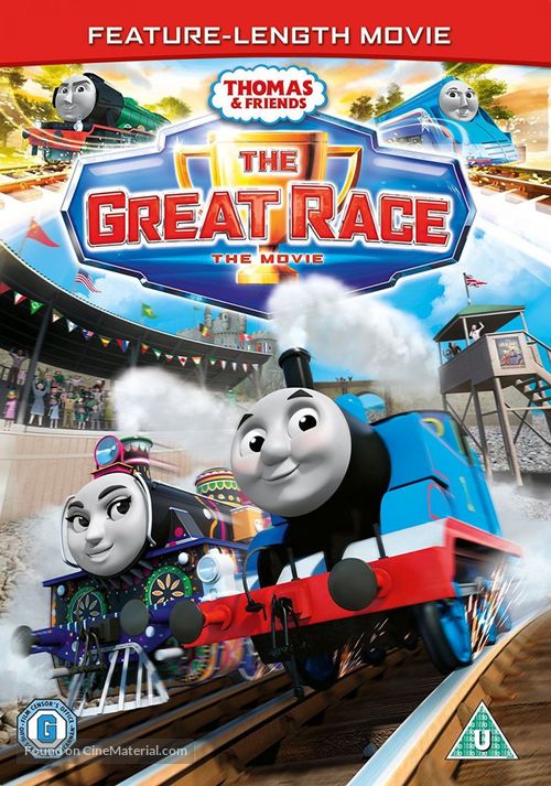 Thomas &amp; Friends: The Great Race - British DVD movie cover