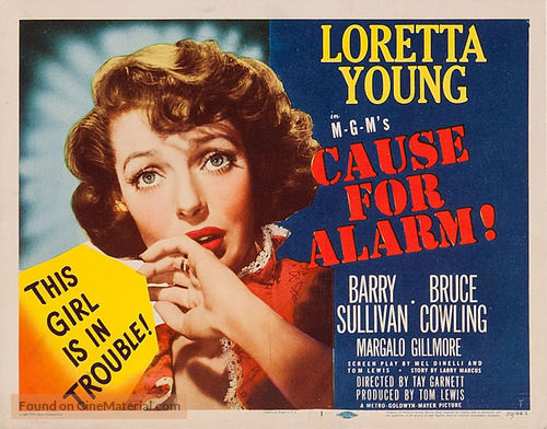Cause for Alarm! - Movie Poster