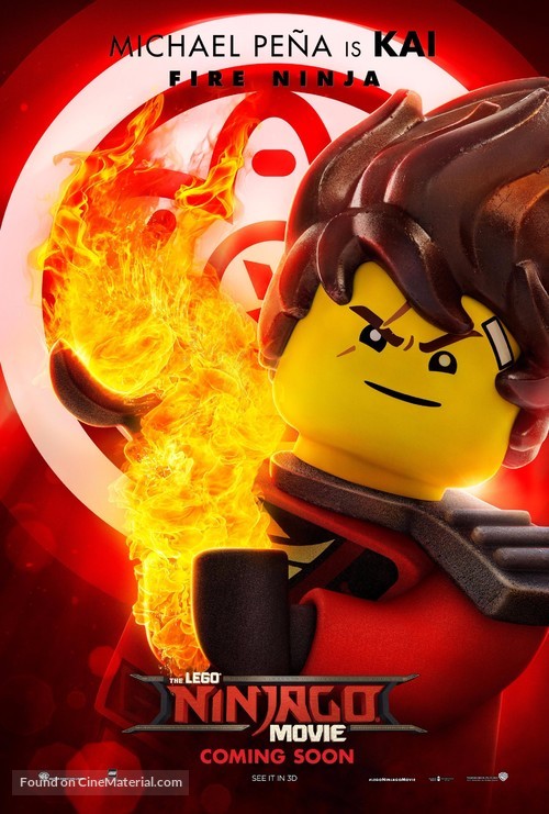 The Lego Ninjago Movie - British Movie Poster