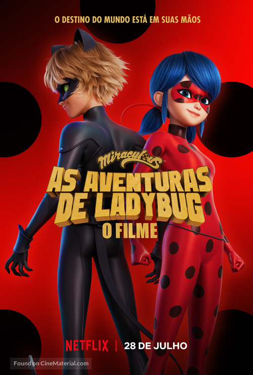 Miraculous: Le Film - Brazilian Movie Poster