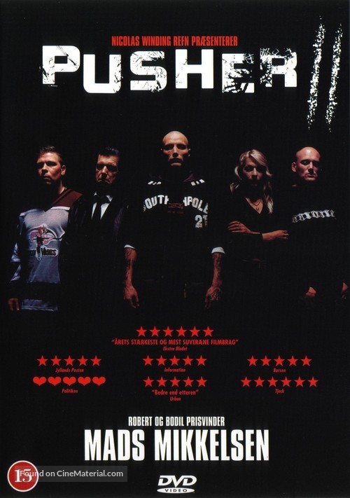 Pusher 2 - Danish DVD movie cover
