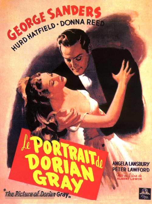 The Picture of Dorian Gray - Belgian Movie Poster