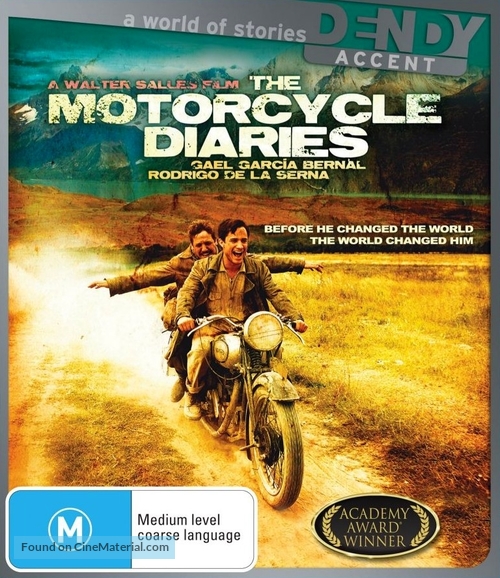 Diarios de motocicleta - Australian Blu-Ray movie cover