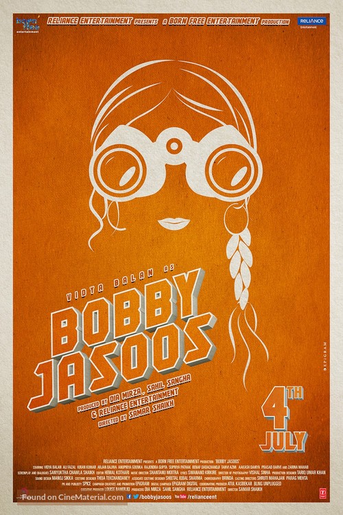 Bobby Jasoos - Indian Movie Poster