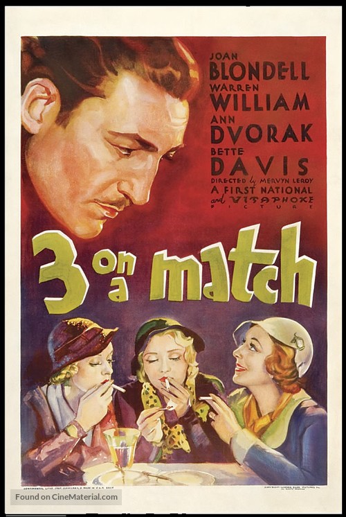 Three on a Match - Movie Poster