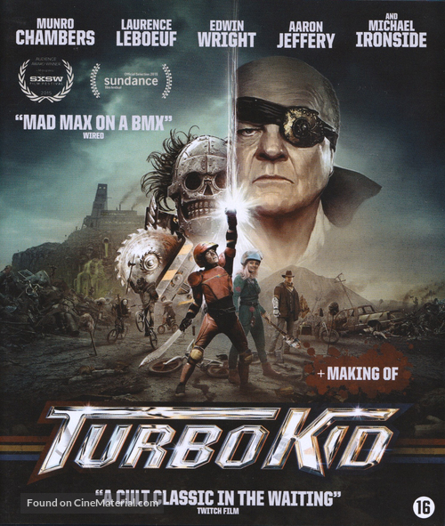 Turbo Kid - Dutch Blu-Ray movie cover