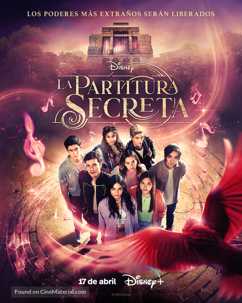 &quot;La partitura secreta&quot; - Mexican Movie Poster