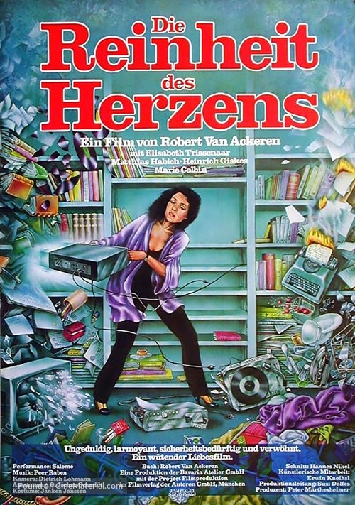 Die Reinheit des Herzens - German Movie Poster