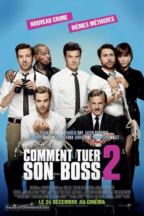 Horrible Bosses 2 - Swiss Movie Poster
