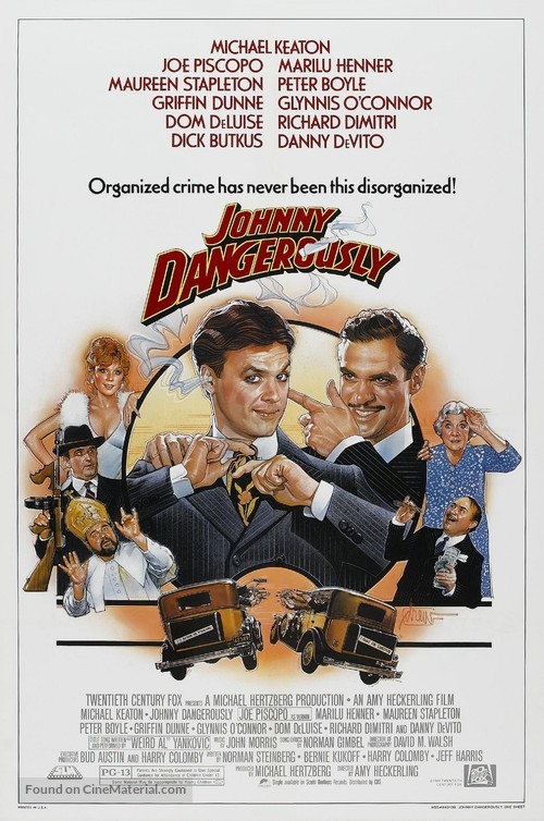 Johnny Dangerously - Movie Poster