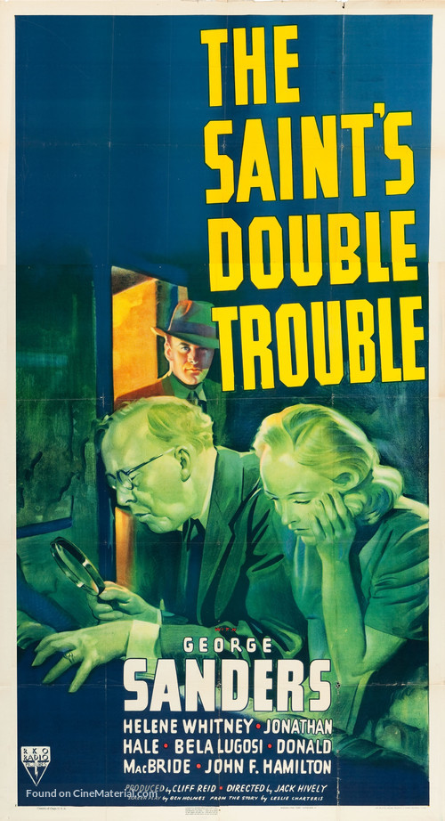 The Saint&#039;s Double Trouble - Movie Poster