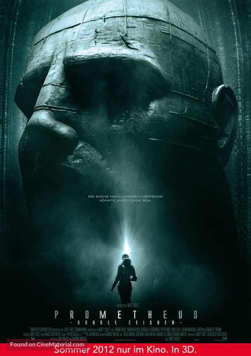 Prometheus - German Movie Poster