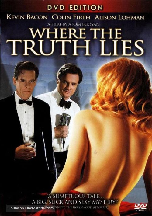 Where the Truth Lies - DVD movie cover