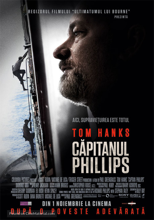 Captain Phillips - Romanian Movie Poster