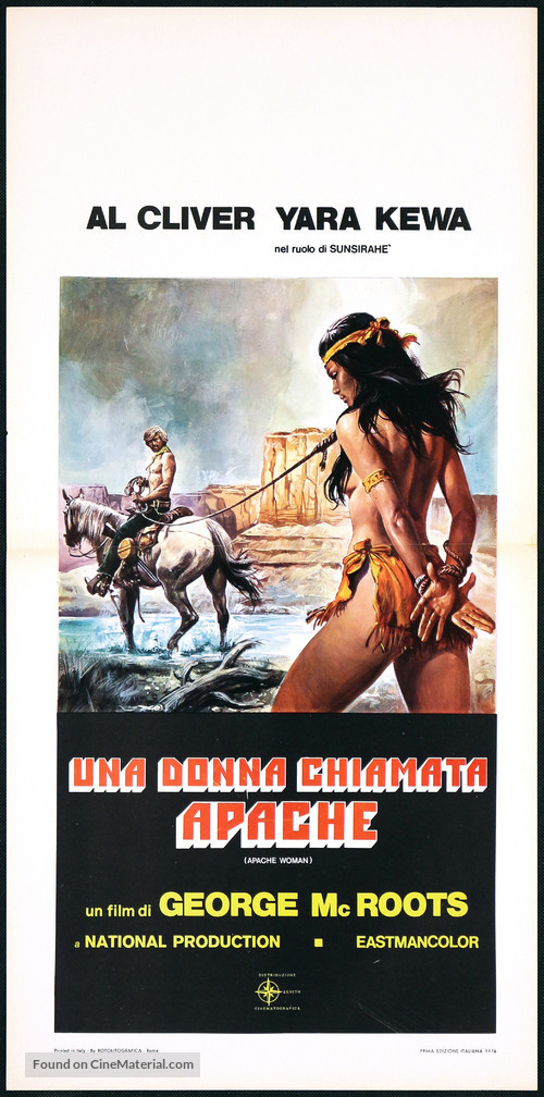 Una donna chiamata Apache - Italian Movie Poster
