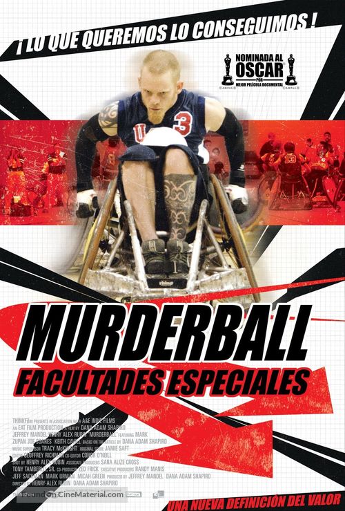 Murderball - Mexican Movie Poster