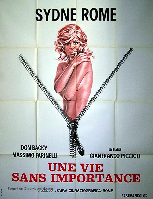 Le ultime ore di una vergine - French Movie Poster