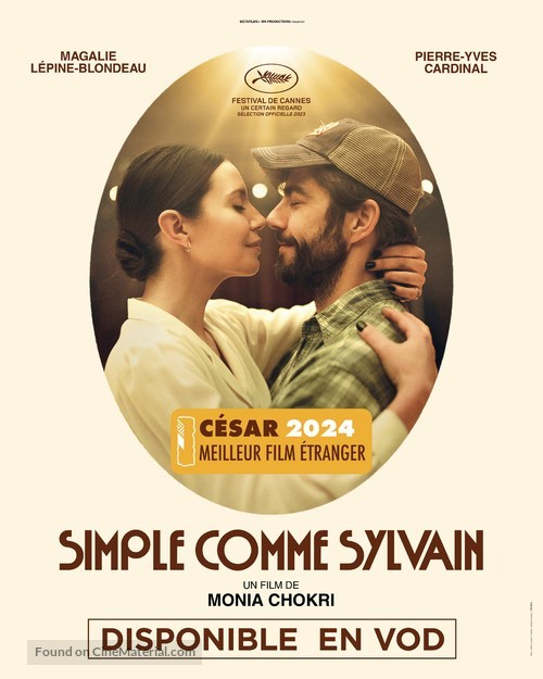 Simple comme Sylvain - French Movie Poster