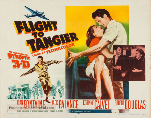 Flight to Tangier - Movie Poster