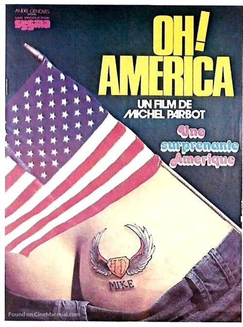 Oh! America - French Movie Poster