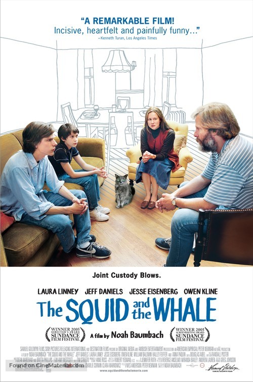 The Squid and the Whale - Movie Poster