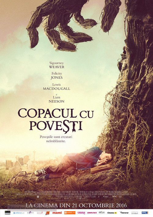 A Monster Calls - Romanian Movie Poster