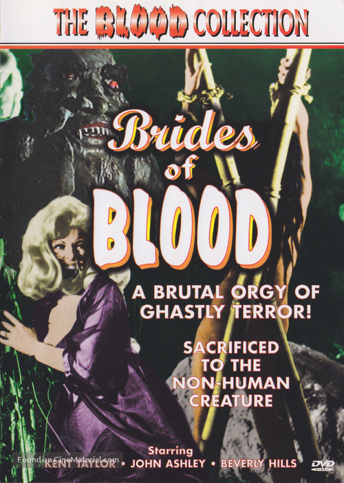 Brides of Blood - DVD movie cover