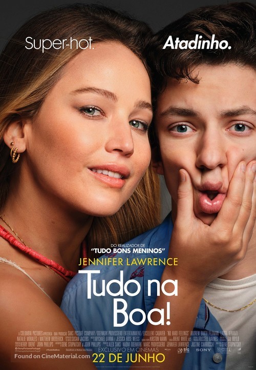 No Hard Feelings - Portuguese Movie Poster