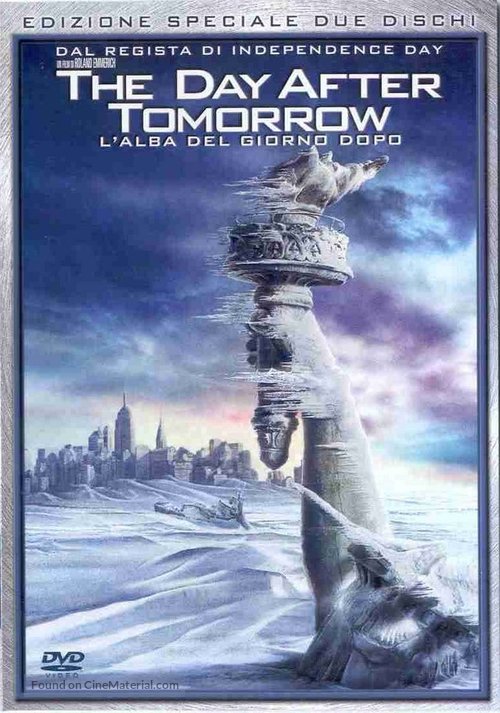 The Day After Tomorrow - Italian DVD movie cover