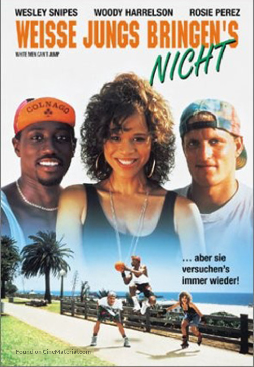 White Men Can&#039;t Jump - German DVD movie cover