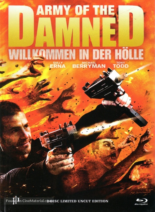 Army of the Damned - German Blu-Ray movie cover