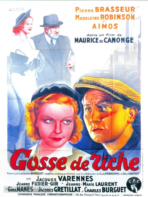 Gosse de riche - French Movie Poster