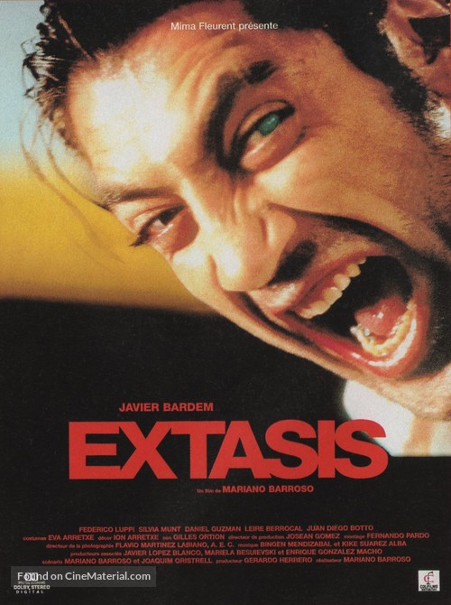 &Eacute;xtasis - French Movie Poster