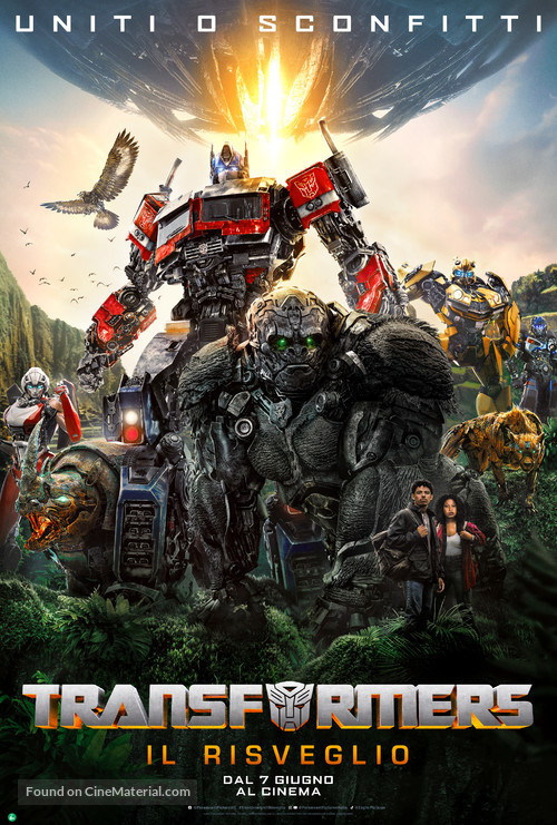 Transformers: Rise of the Beasts - Italian Movie Poster