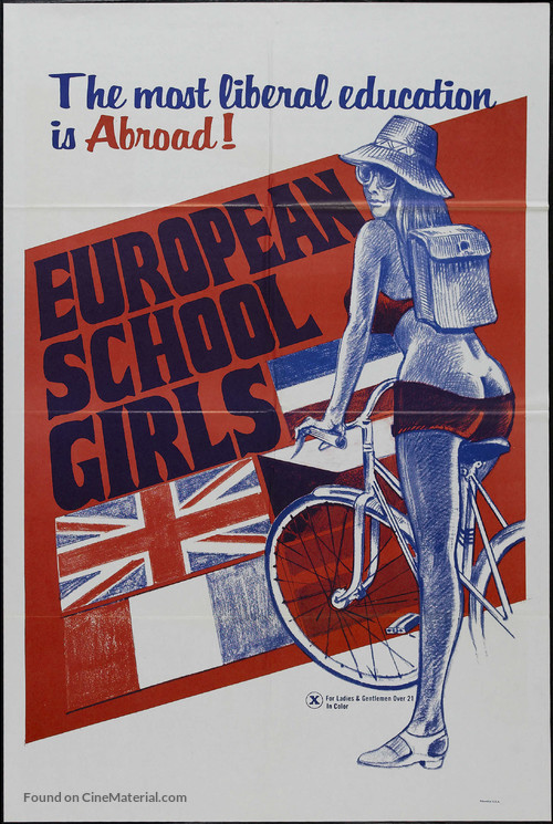 European School Girls - Movie Poster